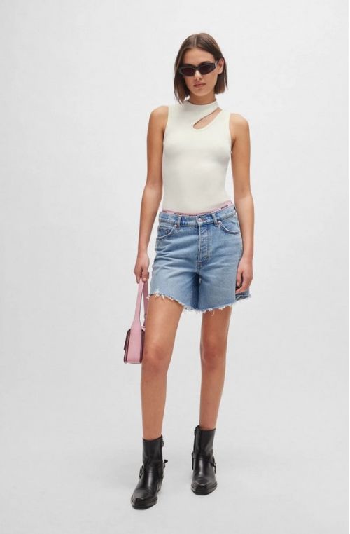 HUGO BOSS GEALEA SHORT JEAN - ΒΕΡΜΟΥΔΕΣ & ΣΟΡΤΣ στο kalimeratzis.com 
